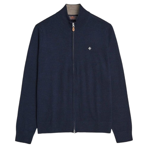 Merino Zip Cardigan