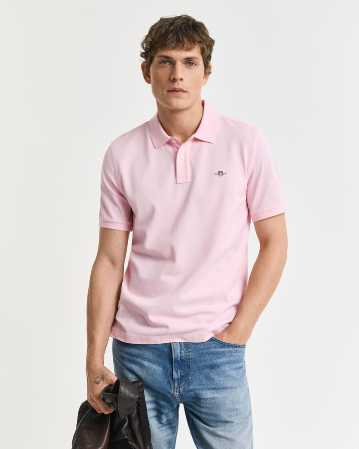 Reg Shield Pique Polo SS