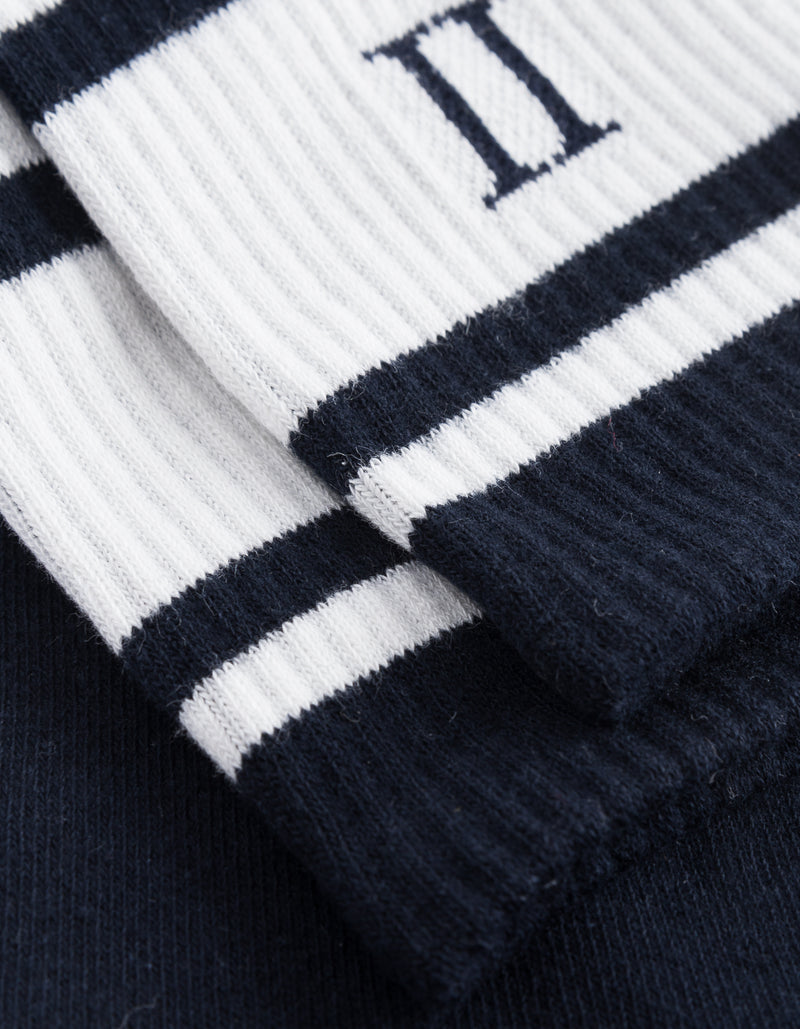 William Stripe 2-pack socks