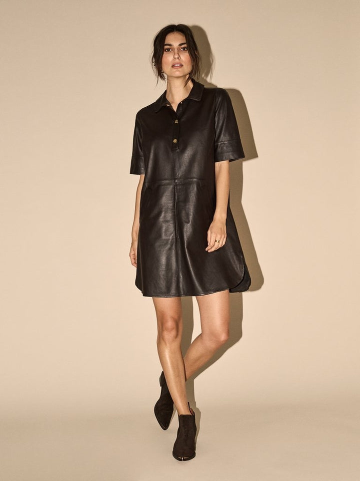 Ester Leather Dress