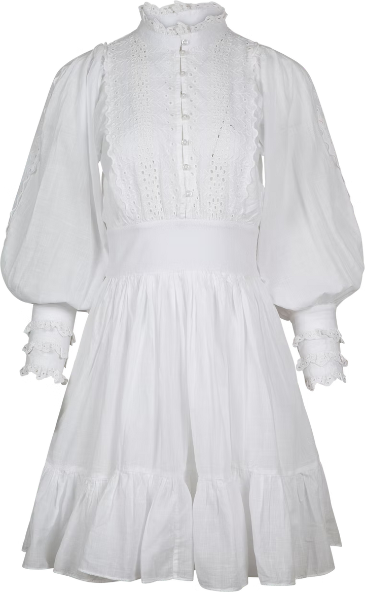 Cotton Slub Mini Dress