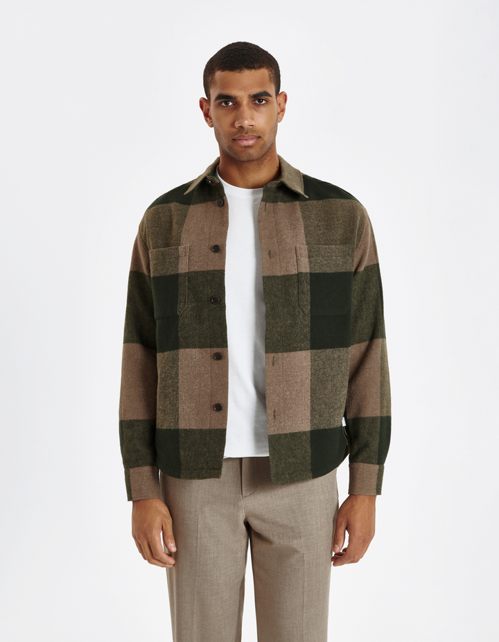 Jacob Check Wool