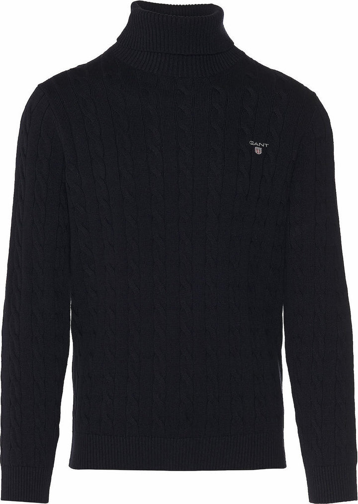 Cotton Cable Turtelneck