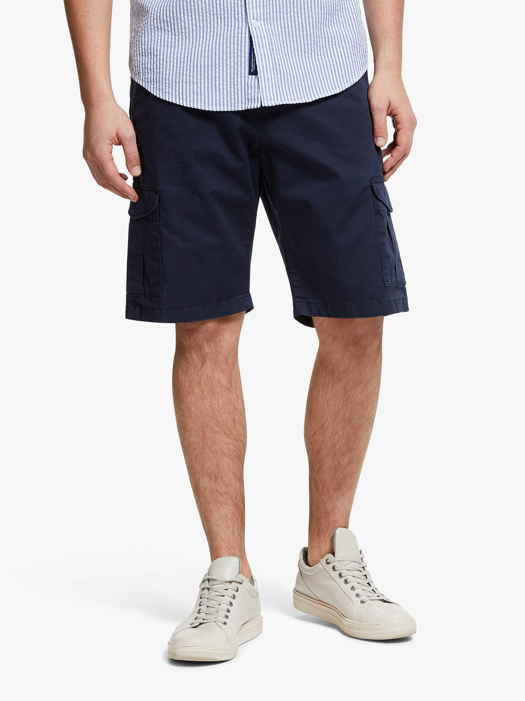 Relaxed Twill Utility shorts