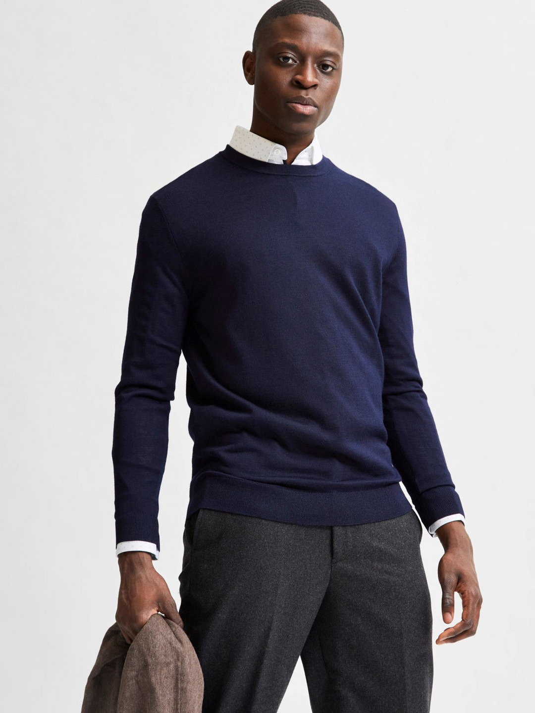 SLHTown Merino Coolmax Knit Crew