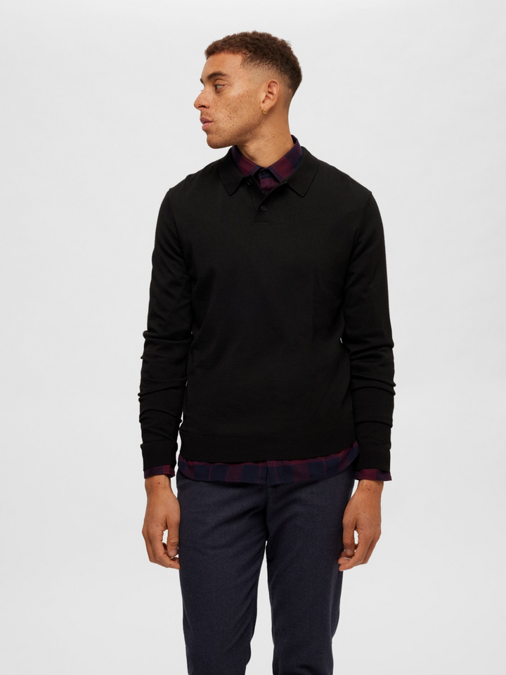 SLHTown Merino Coolmax Knit Polo