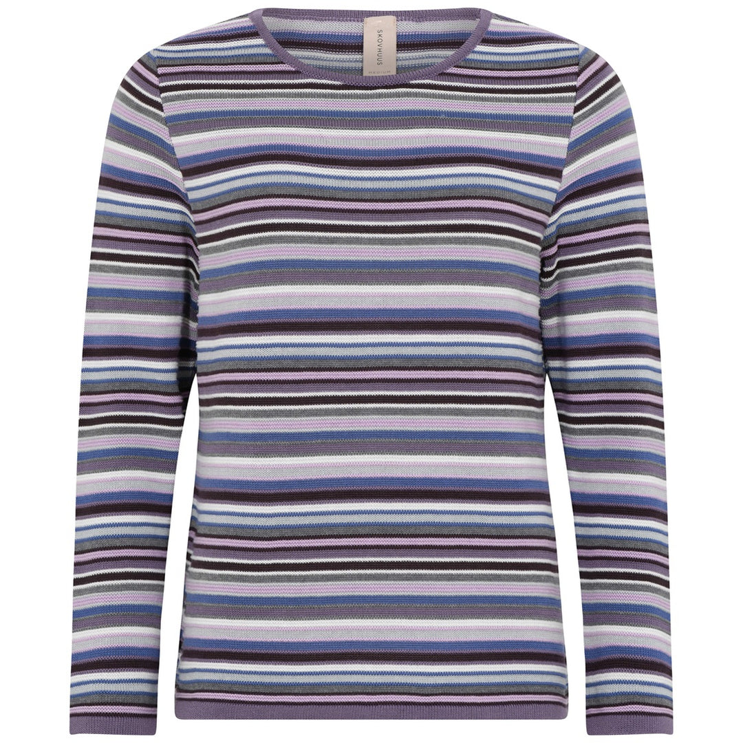 Links striped pullover