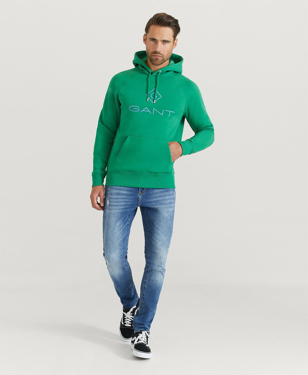 Color Lock Up Hoodie