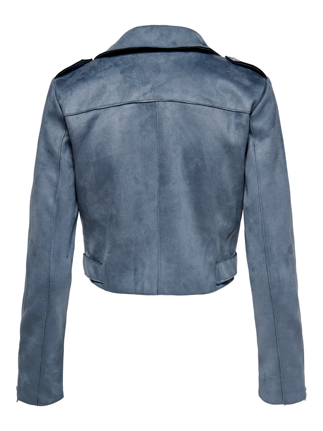 Sherry Crop Bonded Biker jacket