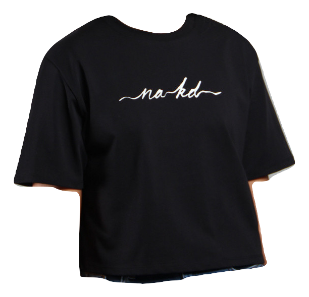 NA-KD Cropped Tee