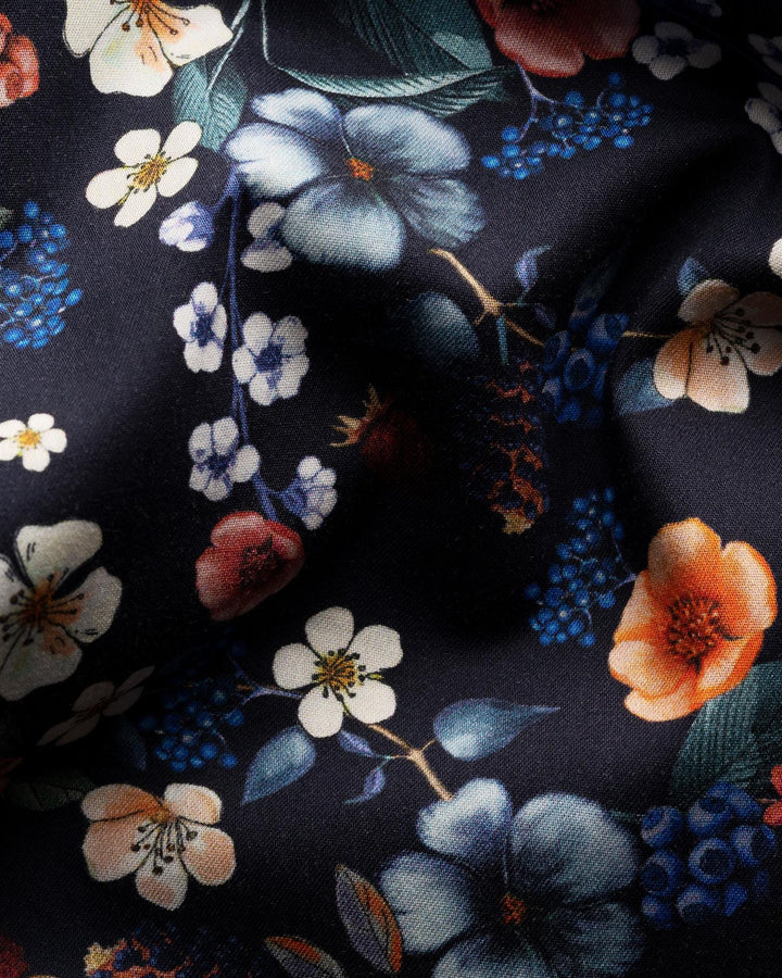 SLIM Floral Print Signature Twill Shirt