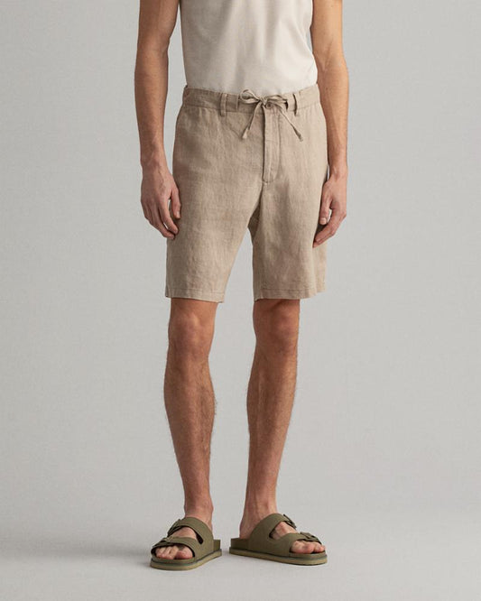 Relaxed Linen Shorts