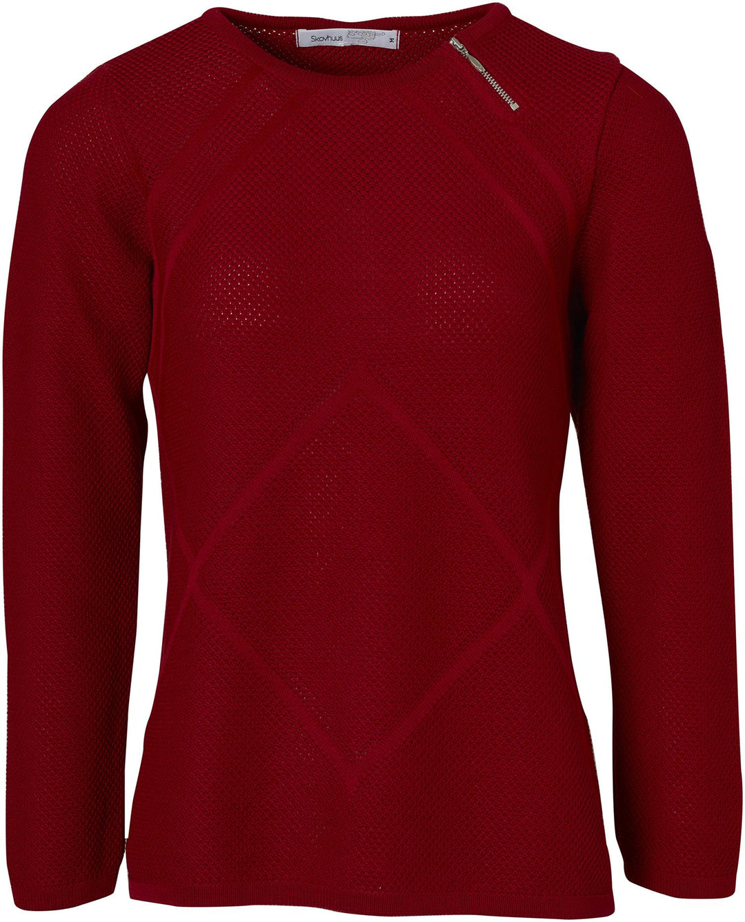 Structured openwork jumper