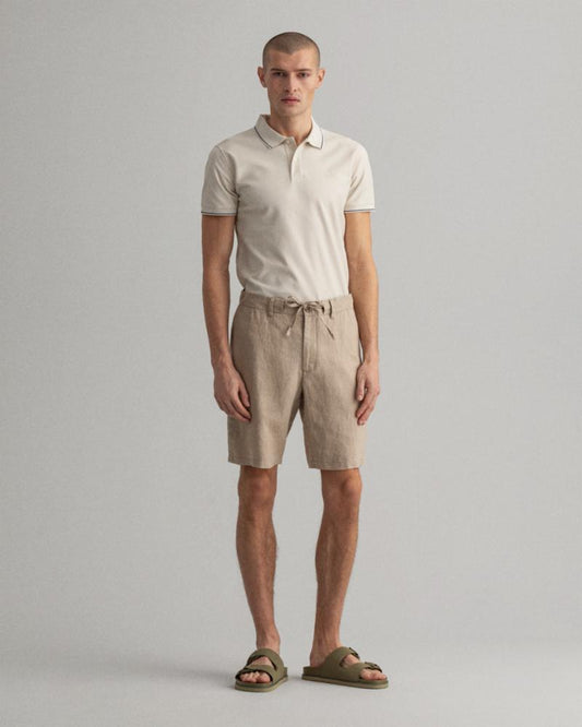 Relaxed Linen Shorts