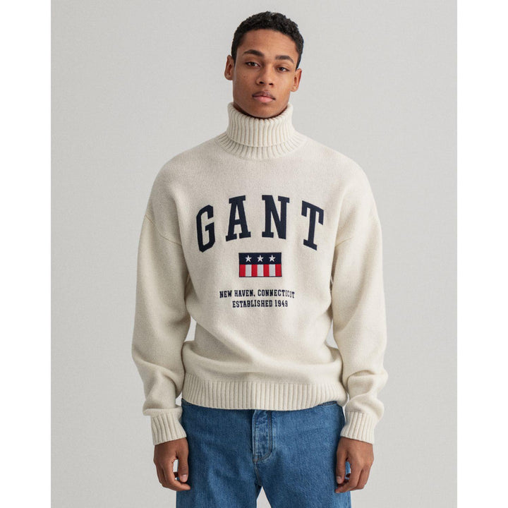 Gant Tag Wool Turtleneck